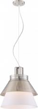 Nuvo 62/783 - Kyto - LED 13&#34; Pendant with White Opal Glass