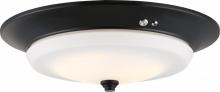  62/972 - LED 20W - Flush with Frosted Glass - Aged Bronze Finish- 120-277V - 120-277V