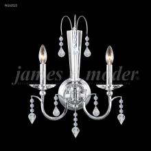 James R Moder 96162S22 - Medallion 2 Arm Wall Sconce