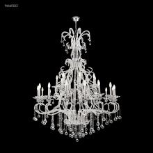  96660S22 - Crystal Bead 16 Arm Chandelier