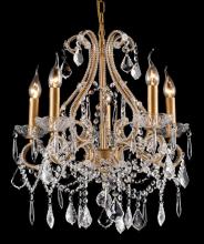  A25-5 - Gold Chandelier