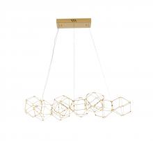  BE34C45G - Stainless Steel LED Chandelier