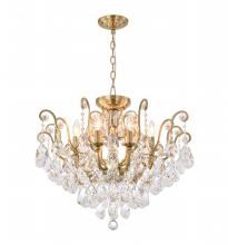  BET62 - Iron & Crystal Chandelier