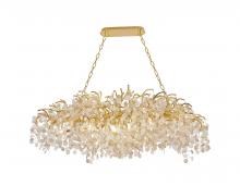 Bethel International Canada CN04C45G - Aluminum & Glass Chandelier