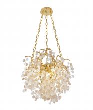 Bethel International Canada CN05C22G - Aluminum & Glass Chandelier