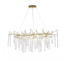 Bethel International Canada CN10C47C - Aluminum & Glass Chandelier