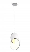  DLS91P9W - Stainless Steel & Acrylic LED Pendant