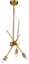 Bethel International Canada DU76G - Gold Chandelier