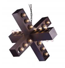 Bethel International Canada DU81 - Black Chandelier