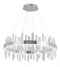  FT71C32CR - Stainless Steel & Crystal LED Chandelier