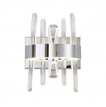  FT73W12CR - Stainless Steel & Crystal LED Wall Sconce