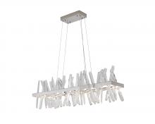  FT96C39CH - Stainless Steel & Crystal LED Chandelier