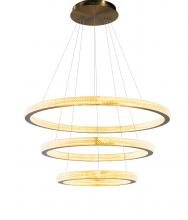  GL313C33G - Metal & Acrylic LED Chandelier