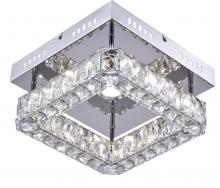 Bethel International Canada KD10-3 - Chrome LED Single Pendant Lighting