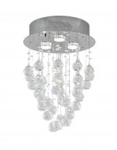 Bethel International Canada LX03 - Metal & Crystal Flush Mount