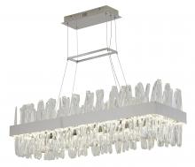  LX61C40CH - Stainless Steel & Crystal LED Chandelier