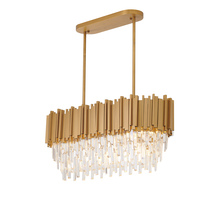 Bethel International Canada MU109C36BR - Satin Brass Chandelier