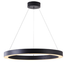 Bethel International Canada MU30AC33B - Matte Black LED Chandelier