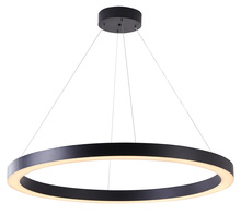 Bethel International Canada MU30EC43B - Matte Black LED Chandelier