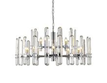  MU56XCH - Metal & Crystal Chandelier