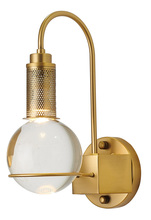  MU90W12BR - Antique Brass Wall Sconce