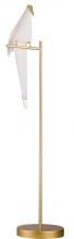  SR15 - Gold LED Floor Lamp