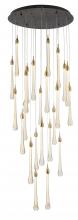  SY07C28G - Gold LED Chandelier