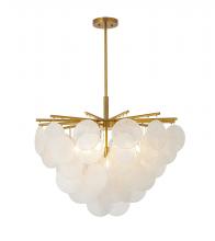  TD31C30AB - Iron & Glass Semi Flush Mount