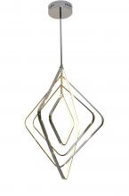 Bethel International Canada TR67C29CH - Chrome LED Chandelier