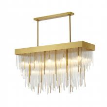 Bethel International Canada LA57C48BR - Chandelier Satin Brass