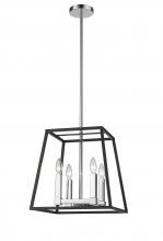  YS5212-4P - Black Chandelier