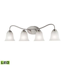  1204BB/20-LED - Thomas - Conway 32'' Wide 4-Light Vanity Light - Brushed Nickel