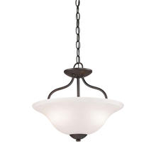  1252CS/10 - Thomas - Conway 15'' Wide 2-Light Semi Flush Mount - Oil Rubbed Bronze