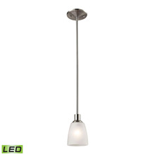  1301PS/20-LED - Thomas - Jackson 4'' Wide 1-Light Mini Pendant - Brushed Nickel