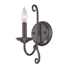 ELK Home 1501WS/10 - Thomas - Williamsport 12&#39;&#39; High 1-Light Sconce - Oil Rubbed Bronze
