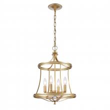  69484/4 - Noura 15.5'' Wide 4-Light Pendant - Champagne Gold