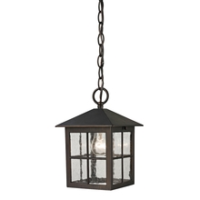 ELK Home 8201EH/70 - Thomas - Shaker Heights 7&#39;&#39; Wide 1-Light Outdoor Pendant - Hazelnut Bronze