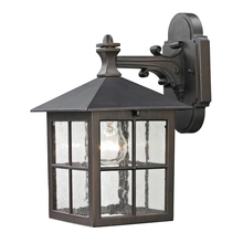 ELK Home 8201EW/70 - Thomas - Shaker Heights 10&#39;&#39; High 1-Light Outdoor Sconce - Hazelnut Bronze