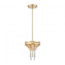  82225/2 - Fantania 8'' Wide 2-Light Mini Pendant - Champagne Gold