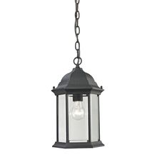 ELK Home 8601EH/65 - Thomas - Spring Lake 8&#39;&#39; Wide 1-Light Outdoor Pendant - Matte Textured Black