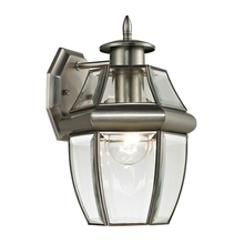 ELK Home 8601EW/80 - Thomas - Ashford 12&#39;&#39; High 1-Light Outdoor Sconce - Antique Nickel