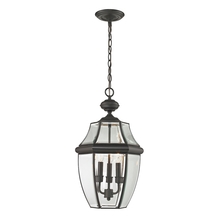 ELK Home 8603EH/75 - Thomas - Ashford 12&#39;&#39; Wide 3-Light Outdoor Pendant - Oil Rubbed Bronze