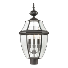 ELK Home 8603EP/75 - Thomas - Ashford 23&#39;&#39; High 3-Light Outdoor Post Light - Oil Rubbed Bronze