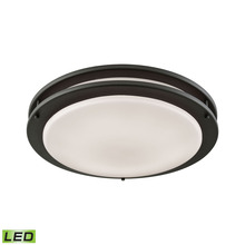  CL782021 - Thomas - Clarion 15'' Wide 1-Light Flush Mount - Oil Rubbed Bronze