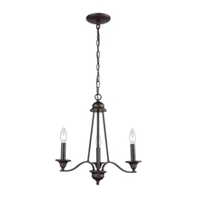  CN110321 - Thomas - Farmington 18'' Wide 3-Light Chandelier - Oil Rubbed Bronze