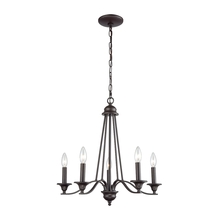  CN110521 - Thomas - Farmington 21'' Wide 5-Light Chandelier - Oil Rubbed Bronze