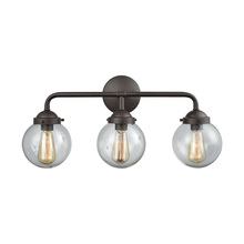  CN129311 - Thomas - Beckett 24'' Wide 3-Light Vanity Light - Oil Rubbed Bronze