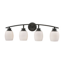  CN170411 - Thomas - Casual Mission 28'' Wide 4-Light Vanity Light - Oil Rubbed Bronze