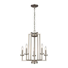  CN240522 - Thomas - West End 20'' Wide 6-Light Chandelier - Brushed Nickel