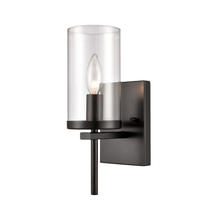  CN290126 - Thomas - Oakland 12'' High 1-Light Sconce - Black